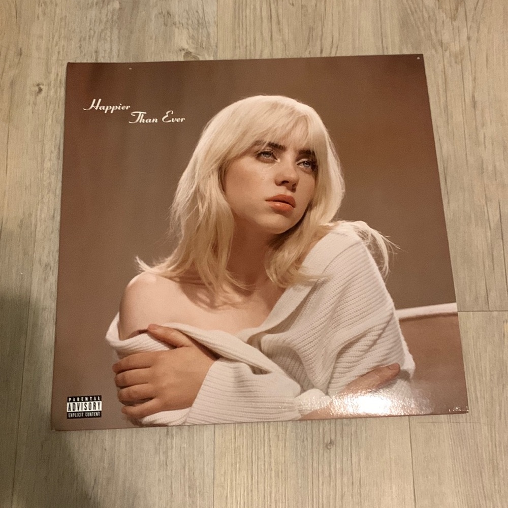 Billie Eilish Happier Than Ever Brown Vinyl